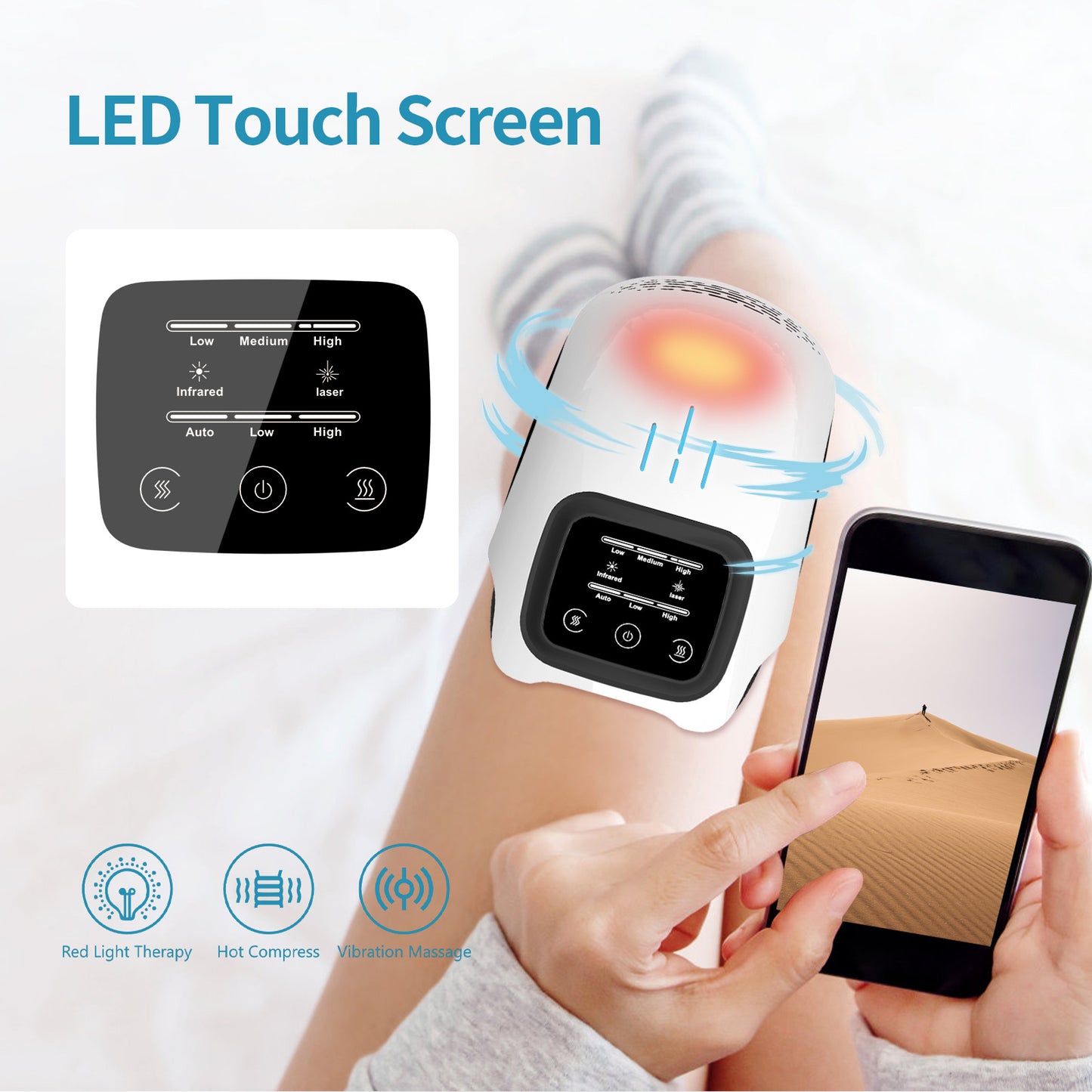 Knee Massager Electric KIntelligent nee Physiotherapy