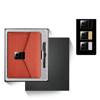 Multi-Functional Fingerprint Unlock Notebook Wireless Charging Notepad